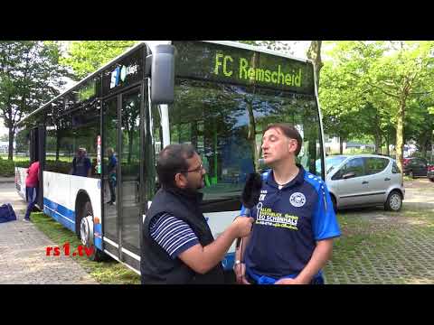 2017-08-13 FC Remscheid Trainer Kosanovic nach TSV Meerbusch Niederlage