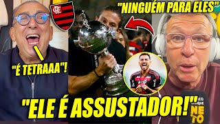 🚨”SE OS CLUBES NÃO MUDAREM O FLAMENGO VAI”… GALVÃO E NETO REAGEM A FLA CAMPEÃO DE NOVO DA LIBERTA!