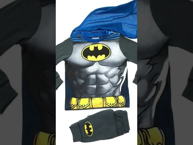 Vídeo relacionado con DC Comics Batman Pajamas Camo Mens Pista Corte O Larga PJS