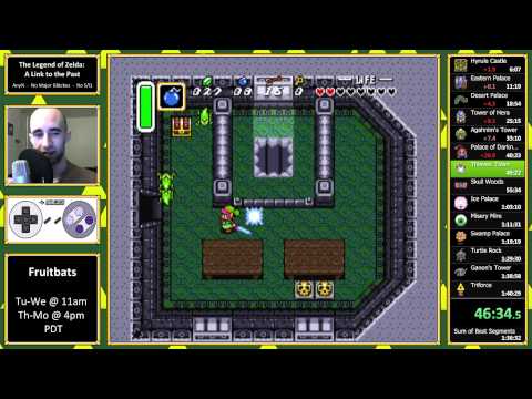 Link to the Past Speedrun Personal Best [1:40:05] - Any%, no MG, no S/Q