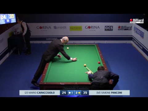 Caracciuolo Mario VS Panconi Simone - 20° Campionato Italiano Lusciano