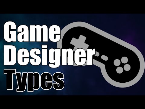 Types Of Game Designers
