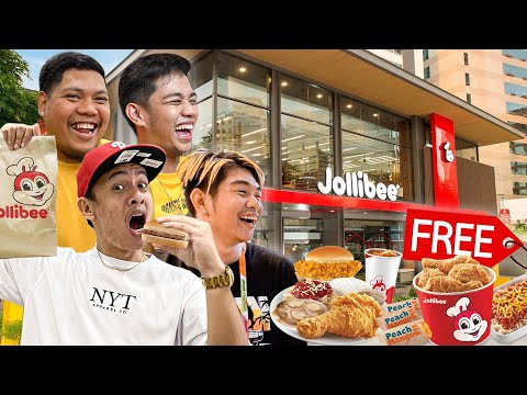 FREE JOLIBEE ORDER sa buong BILLIONAIRE GANG!