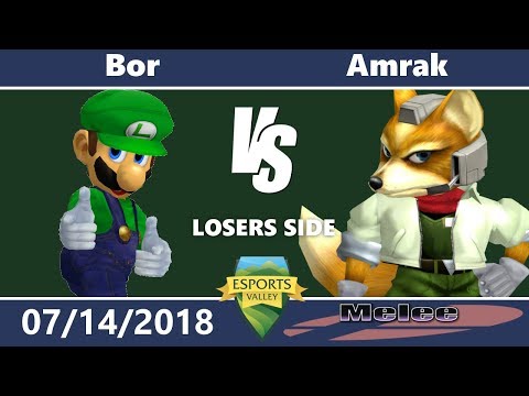 Shinespiked 10 Melee: Pools - Bor (Luigi) vs Amrak (Fox)