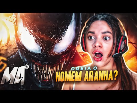Venom (Marvel) - Simbiose | M4rkim ft. Enygma | [REACT]