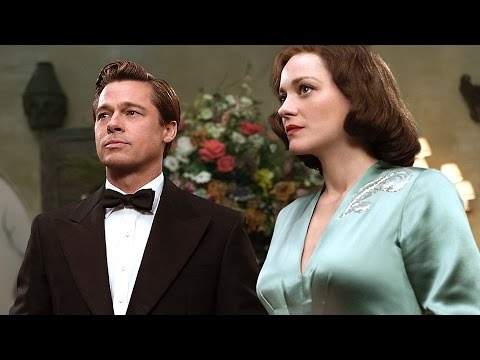 ALLIED Official TRAILER (Brad Pitt, Marion Cotillard - Drama, Romance, 2016)
