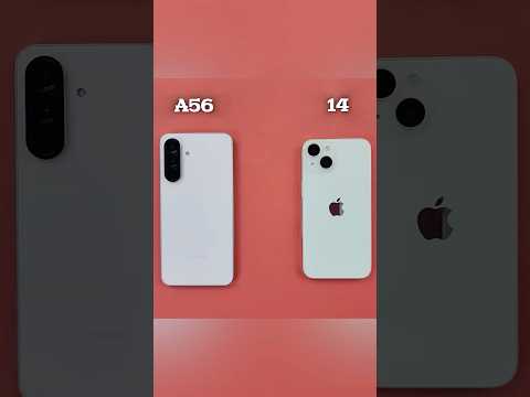 Samsung A56 5G Vs Iphone 14 Speed Test!