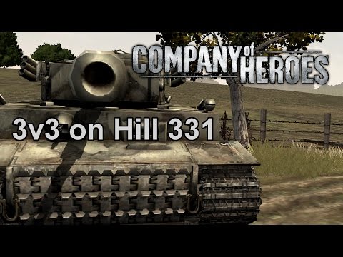 Company of Heroes: A 3v3 on Hill 331