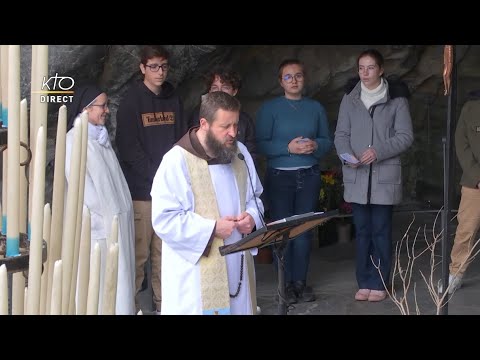 Chapelet du 13 avril 2022 à Lourdes