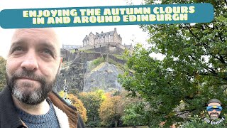 Enjoying the Autumn colours in Edinburgh