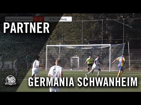 Germania Schwanheim - SF/BG Marburg (Verbandsliga Mitte) - Spielszenen | MAINKICK.TV