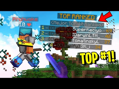 COMPETITIVE MINECRAFT GAME in SKYWARS!!  - Minecraft PvP.