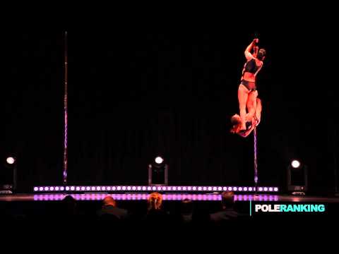 Sandra De Sloovere and Camille Prenez Doubles Category Swiss Pole Sports Championship 2015