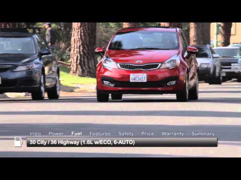 2013 Kia Rio Sedan Test Drive