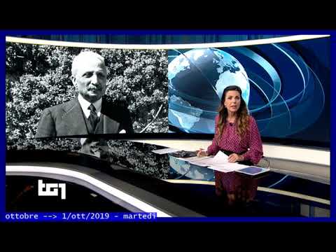 §.124/*** 01 ottobre * TG1-Storia 2019 Enrico De Nicola - celebrazione del Quirinale