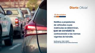 Hoy en el Diario Oficial • 23 de octubre 2025