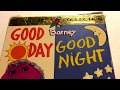 Barney Good Day Good Night Video Barney Friends VHS Movie Collection