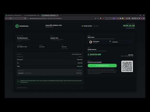 OnchainInvoice video preview