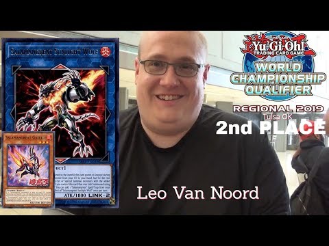 YUGIOH! Tulsa 2nd Place Salamangreat LEO VAN NOORD