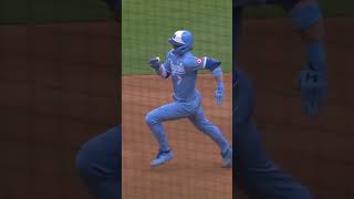 Bobby Witt Jr. was FLYING on his inside-the-park home run! ????