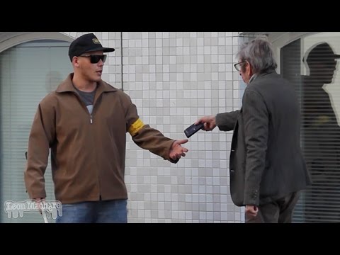 Würdest Du einem Blinden das Portemonnaie klauen? (Experiment)
