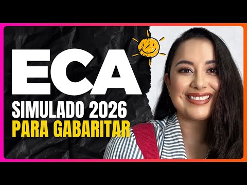 ECA Simulado 2026 - Essas Questões Estarão na Sua Prova! #ECA