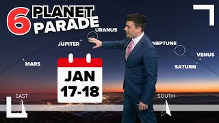 Six planet alignment coming mid January to the early night sky | Outside the Forecast