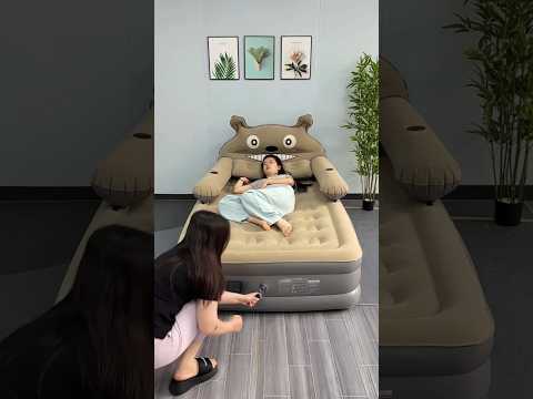 👺 Crazy Prank 🤯🤣 "Zara Prank Deflates Emma's Sleeping bed 😔🫣 Amazing bed Easy to use and move #funny