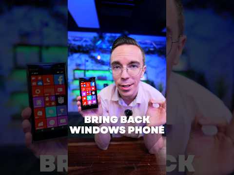 It’s Time to Bring Back Windows Phone