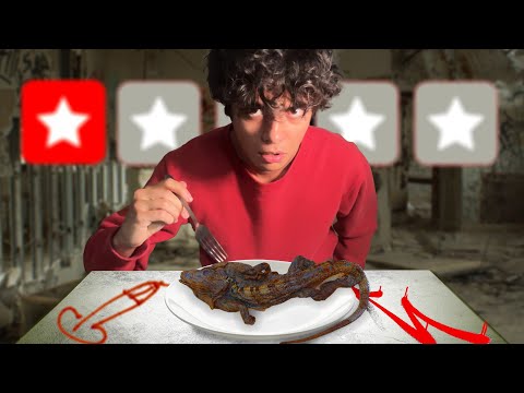 i ate at the WORST RESTAURANTS in my city&hellip;