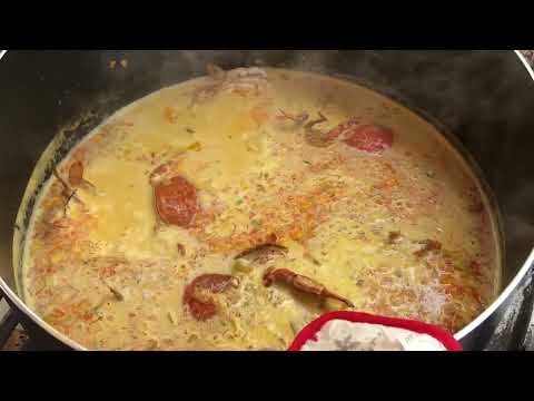 🍤🦐🦀TAPADO COMIDA TÍPICA DE IZABAL🇬🇹(Río Dulce)