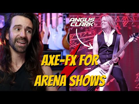 Using the Axe-Fx For Arena Shows with Angus Clark (TSO) | TGP Highlights