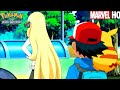 Ash Meets Cynthia In Unova Region Pokemon BW Rival Destinies Pokemon Season 15
