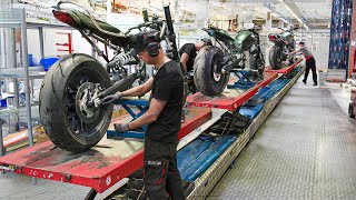Inside Small French Factory Dismantling Powerful Motorcycles