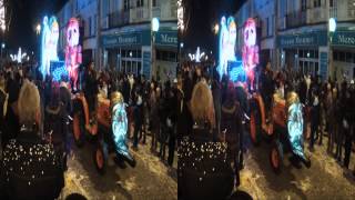 preview picture of video 'Cavalcade de Saintes 2014 en 3D'