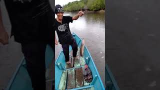 preview picture of video 'Fishing mania Muara sungai guntung'