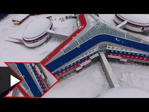 Inside Russia's Trefoil military base in the Arctic