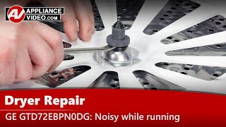 GE Dryer Repair - Noisy While Running - Drum Bearing Sleeve