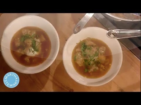 Sopa de Ajo (Bread Soup) with Mario Batali - Martha Stewart