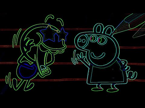 Eye Care Cartoon "The Big The Bad And The Piggy - Pencilmation"