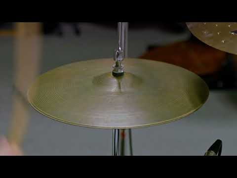 1990s Zildjian A 14" New Beat Hi Hat Cymbals 940g 1320g image 7