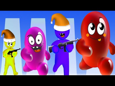 Gun Clash Battle Game vs Join Blob Clash 3D Game All Level New Update Power