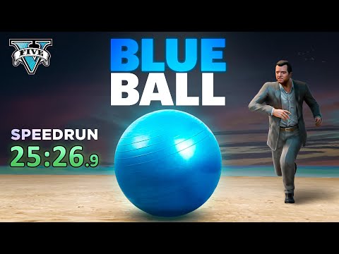 The Greatest NEW GTA 5 Speedrun - Blue Ball%