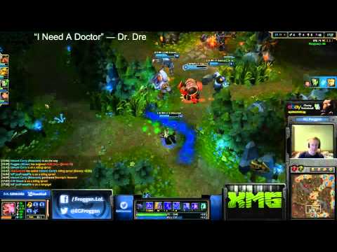 Froggen - AP Alistar vs Ezreal - bot «Boss» (Diamond I)