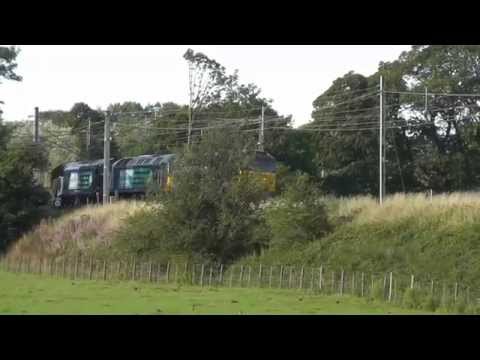 DRS Class 57's in action, 57007/57012 with 37688 DIT 6K27, 57002 with 37667 DIT 6K73