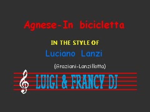 Med Cumbia - Agnese-In bicicletta "Sincro (L&F) Karaoke"