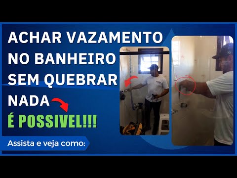 💧 COMO ACHAR O VAZAMENTO DE ÁGUA NO BANHEIRO SEM QUEBRAR NADA! | VAZAMENTO NO BANHEIRO? RESOLVIDO!