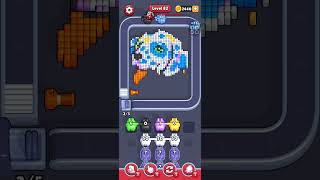 Pixel Flow level 82 very hard Walkthrough Solution