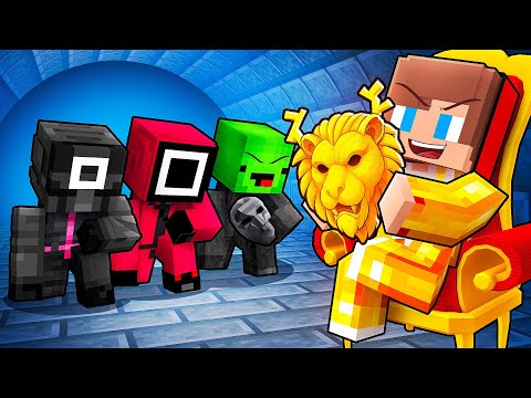 JJ Became VIP In SQUID GAME 3 to Prank Mikey in Minecraft - Maizen