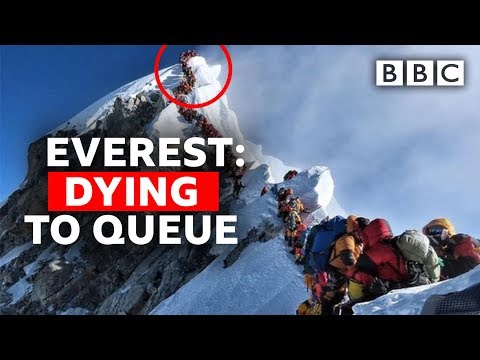 Here's What It's Like To Be Stuck In The Mount Everest Traffic Jam 20,000 Feet Above Sea Level